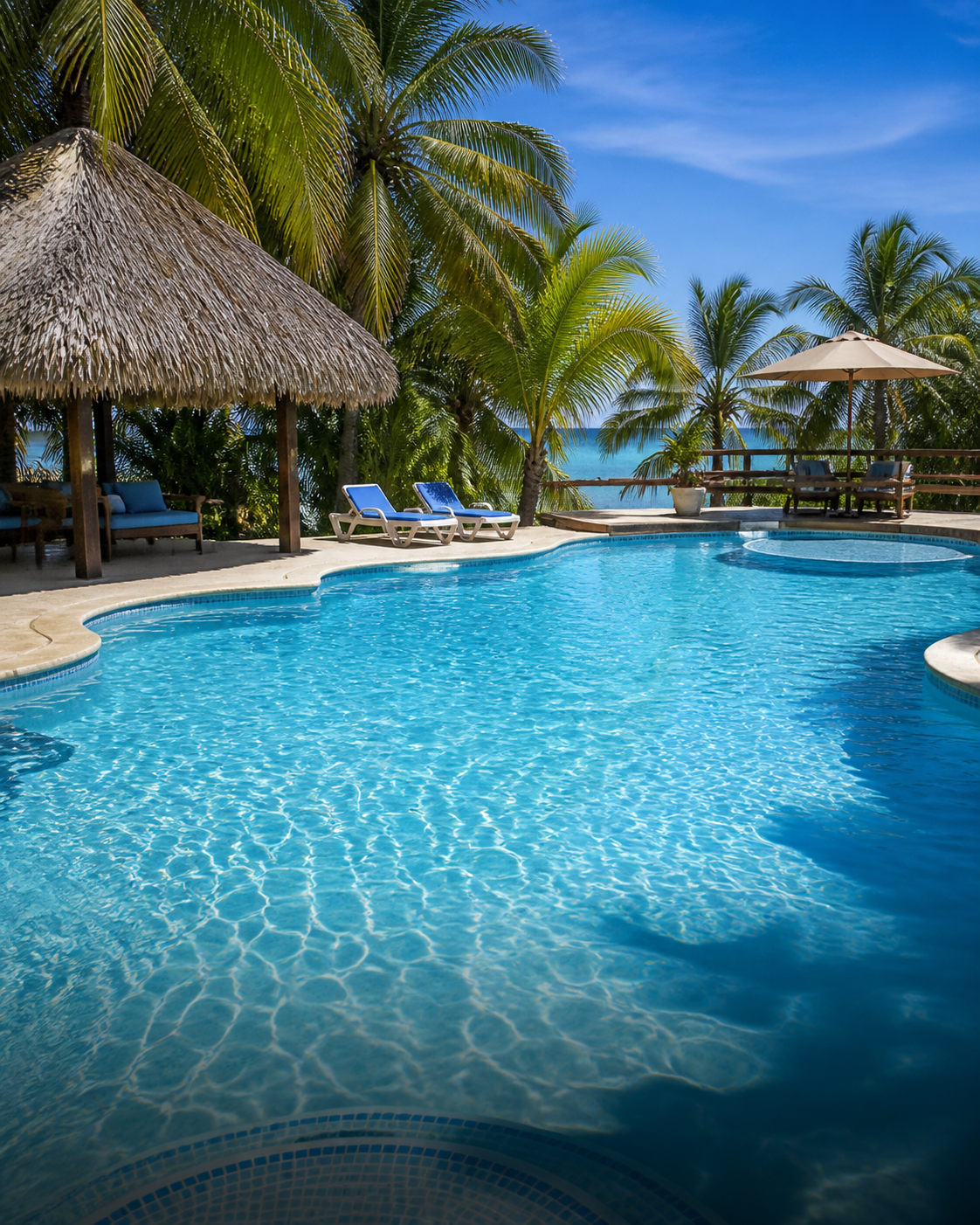 Piscinas y pasadías